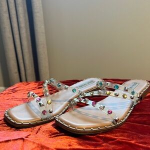 Steve Madden Women's Sandals with Colorful Studs